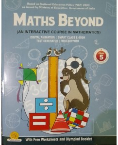 PP Maths Beyond Class - 5 (with Free  Worksheets and Olympiad Booklet)